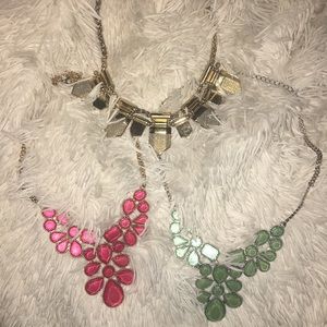 Lightly worn set of necklaces